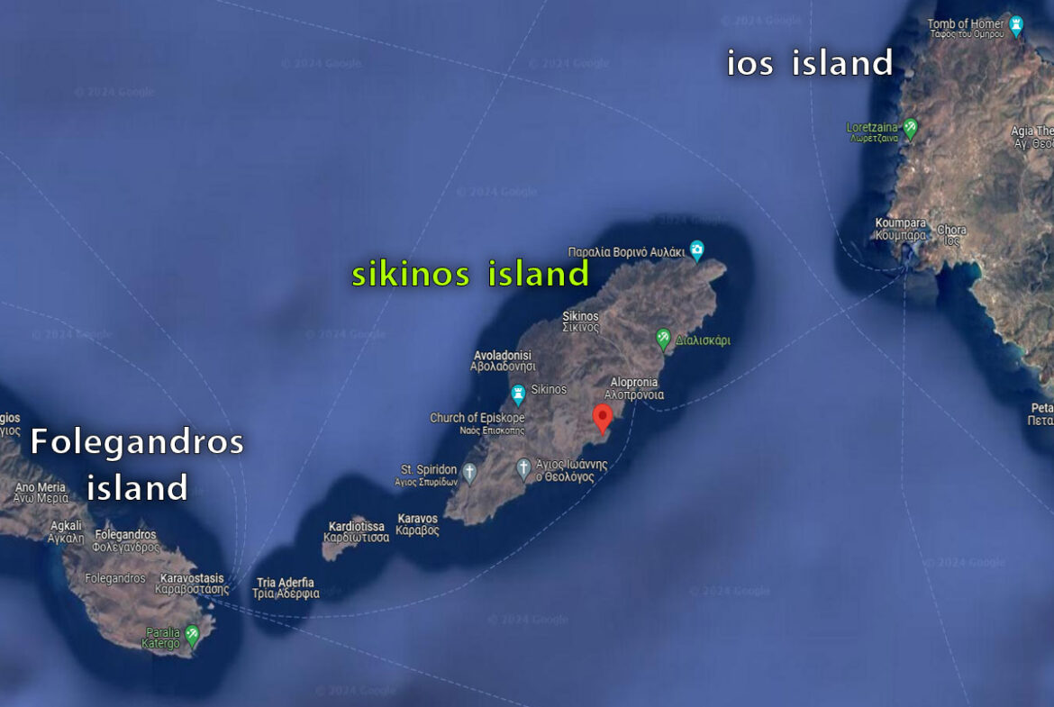 Grundstück auf der Insel Sikinos zu verkaufen