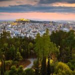 Grundstück mit Blick auf ganz Athen in der Nähe des Strefi-Hügels steht zum Verkauf