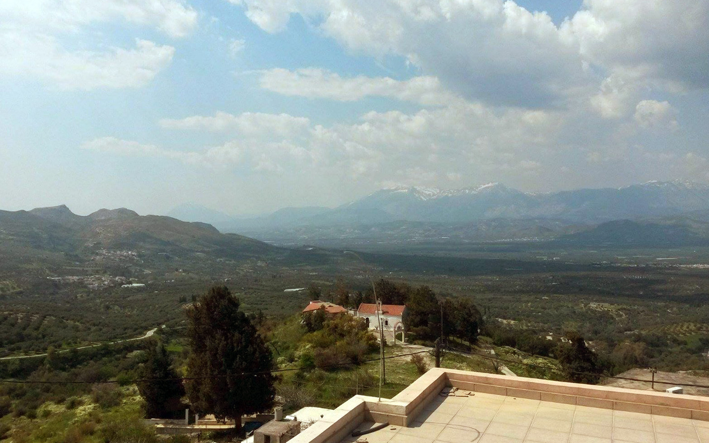 Bergblick im Süden Kretas